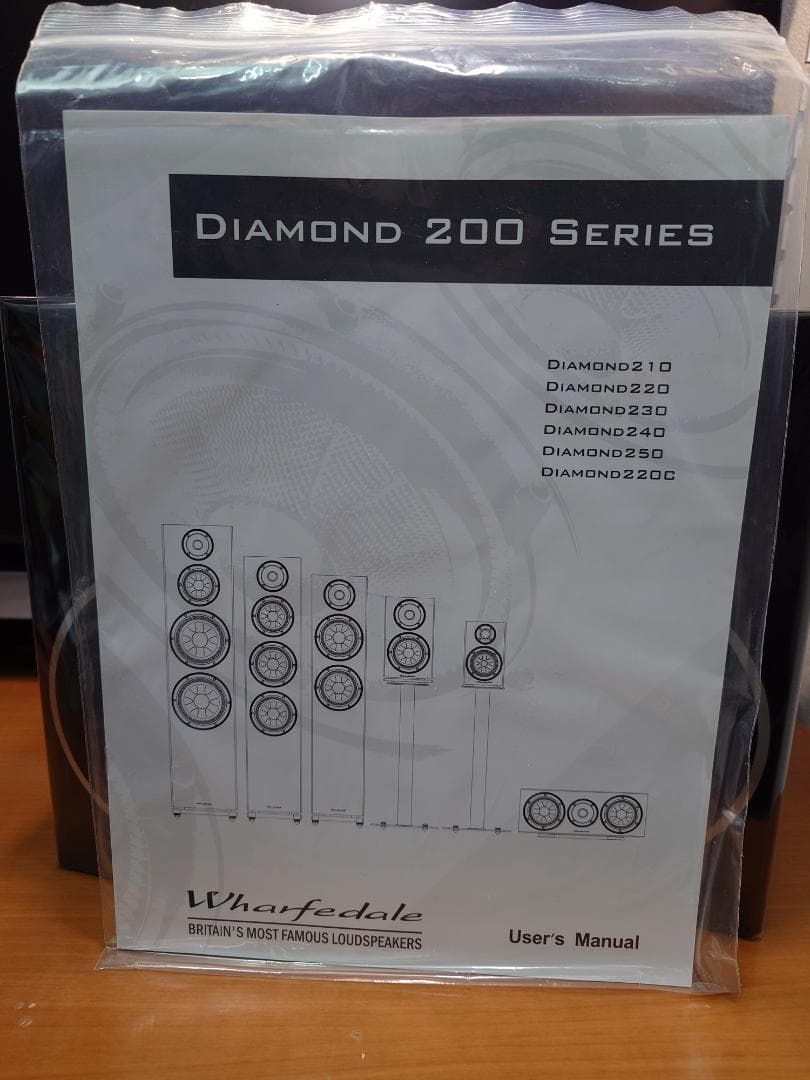 スピーカー　Wharfedale DIAMOND 210
