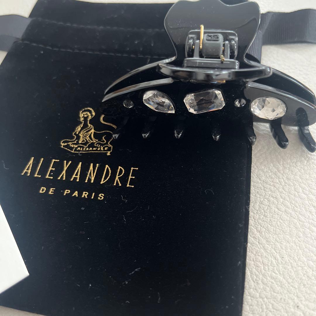 ALEXANDRE DE PARIS コラボ　ビジュー ヘアバレッタ