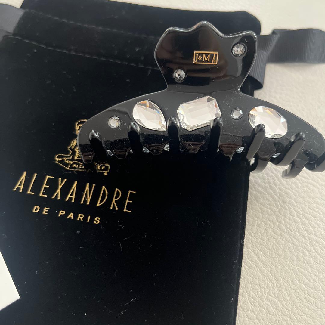 ALEXANDRE DE PARIS コラボ　ビジュー ヘアバレッタ