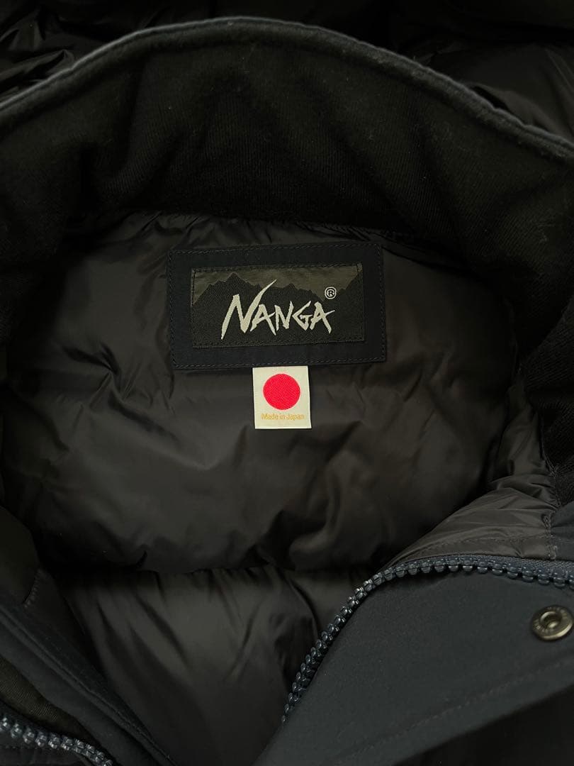 「チョップさん」NANGA ダウンジャケット グランドパーク別注　ダブルジップ