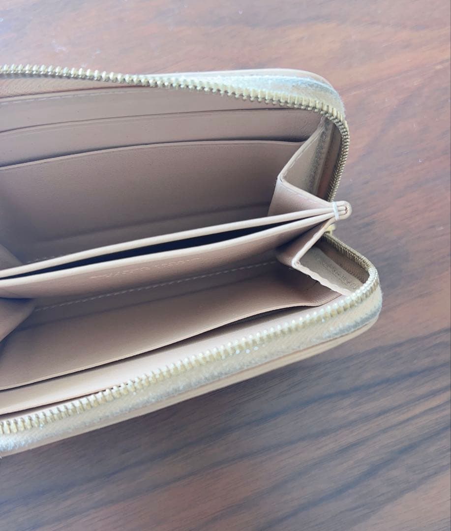 ボッテガヴェネタ ミニ財布　ラウンドジップ イントレチャート