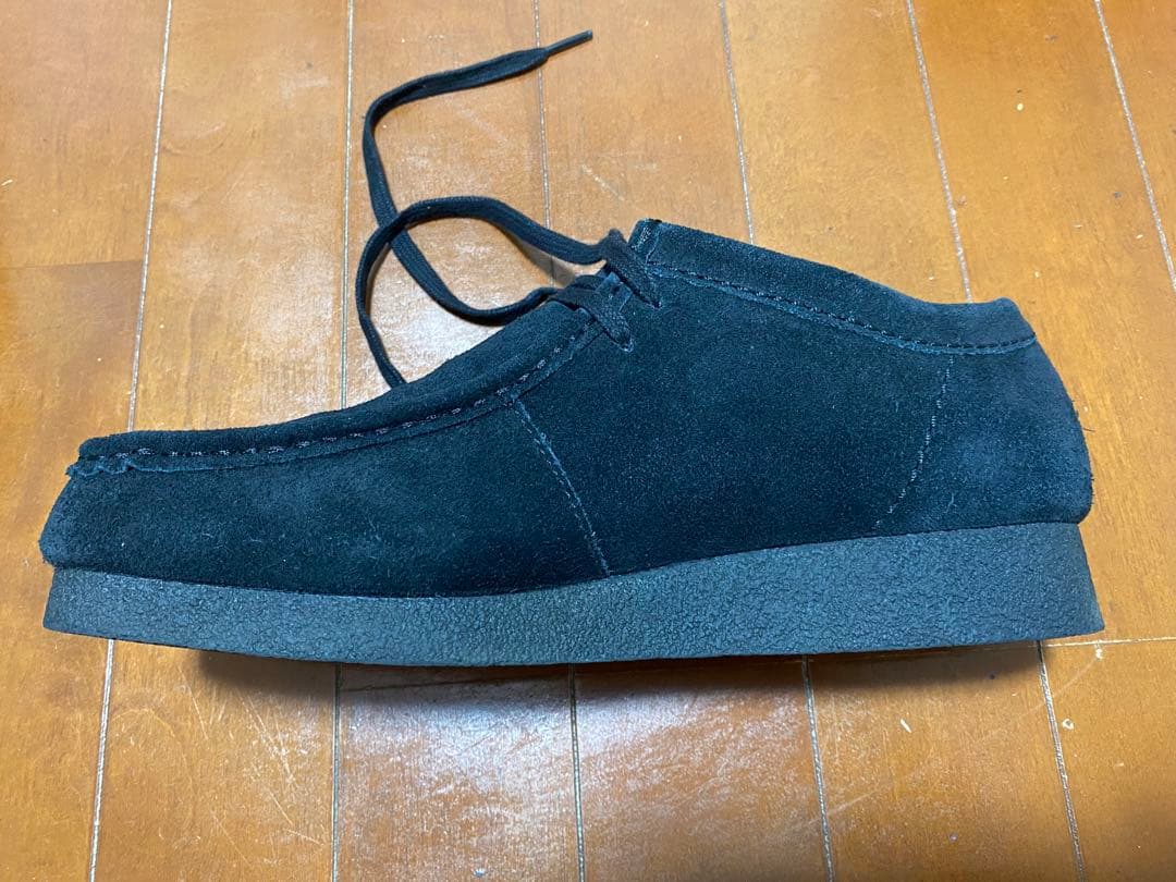 クラークスワラビーEVOウォータープルーフ ブラックUK7 1/2(25.5㎝)