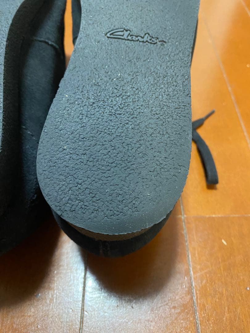 クラークスワラビーEVOウォータープルーフ ブラックUK7 1/2(25.5㎝)