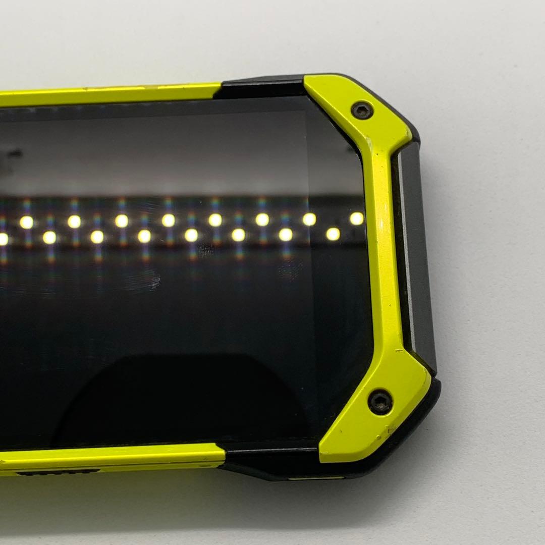 京セラ TORQUE 5G KYG01 イエロー SIMフリー au タフネス