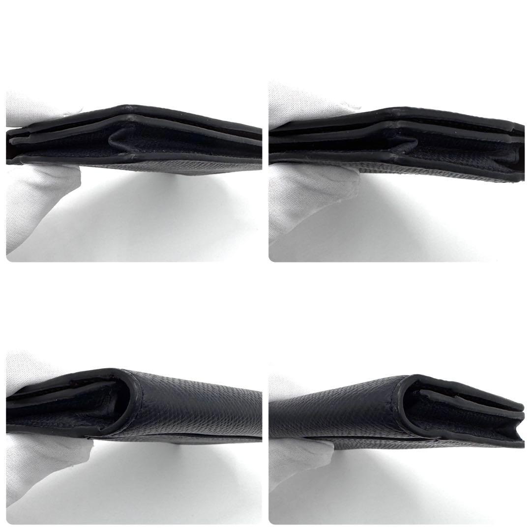 美品✨スマイソン　Panama　カードケース　名刺入れ　レザー　バイカラー　黒赤