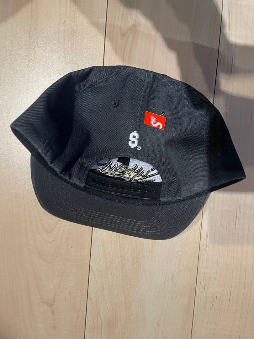帽子 Supreme 23FW Handstyle 6-Panel Charcoal