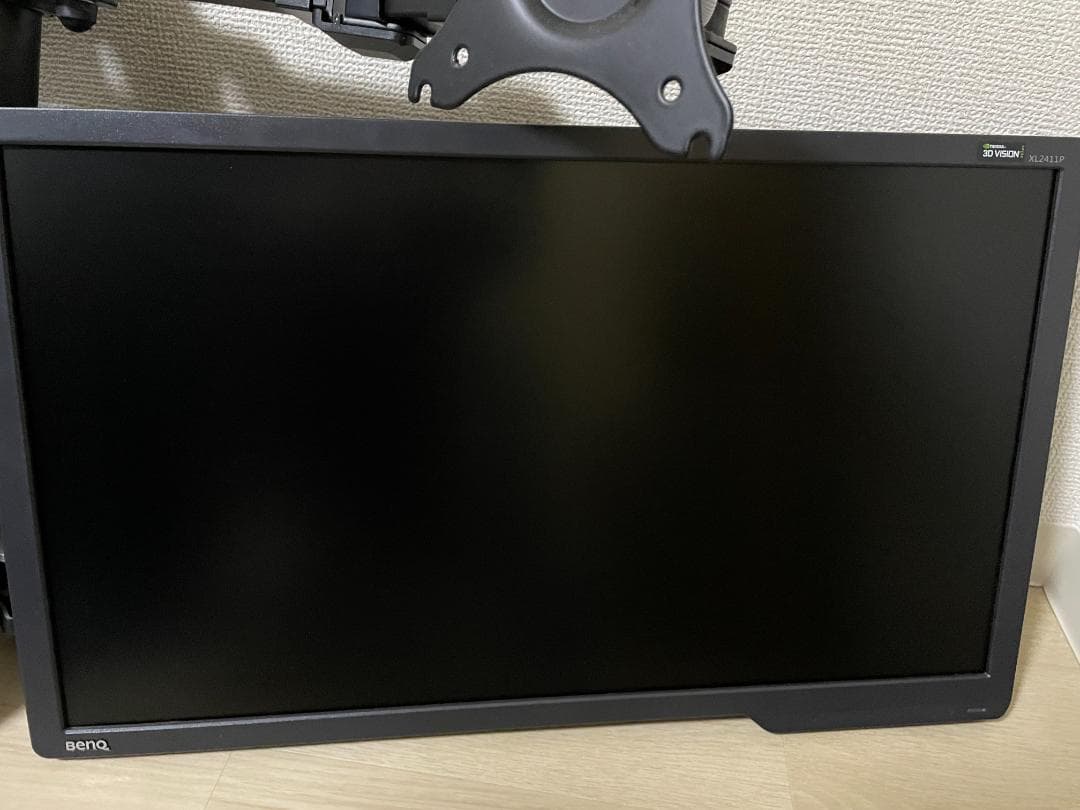 BenQモニター　XL2411P　G2420HDBL　モニターアームセット