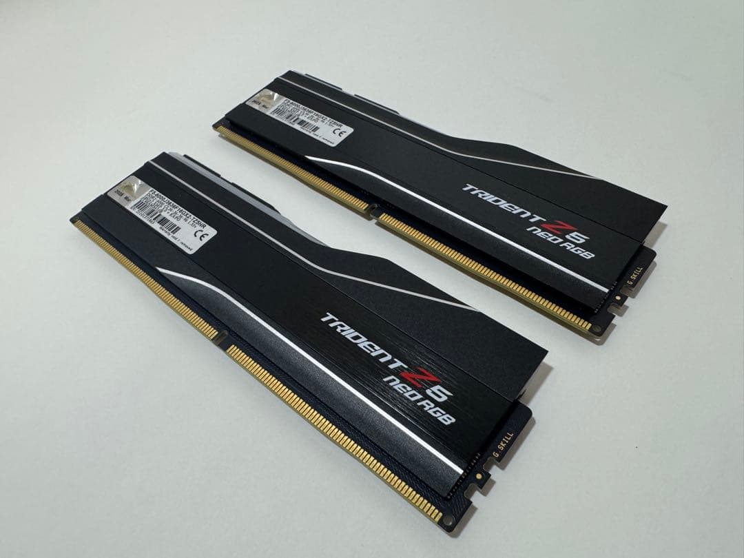 【MEM】G.SKILL DDR5 32GB RGB(16GBx2)【中古】