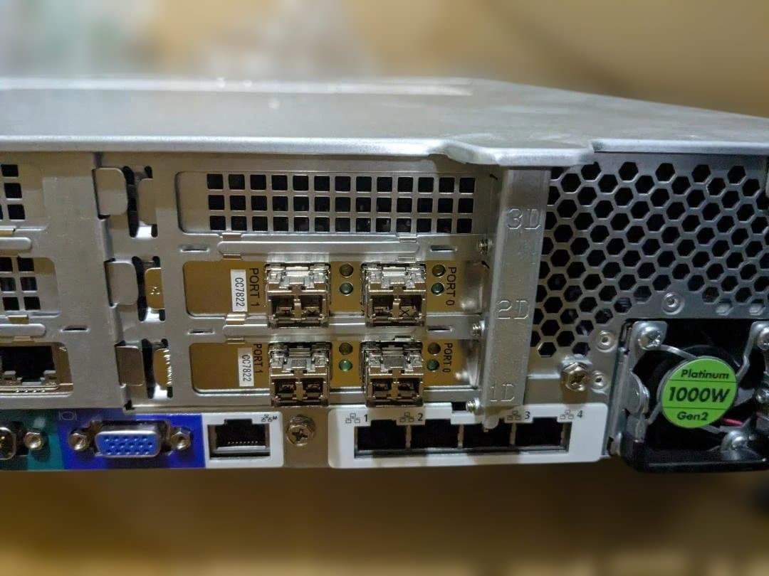 サーバー Hitachi HA8000 RS220 E5-2623 v4x2 RAM32