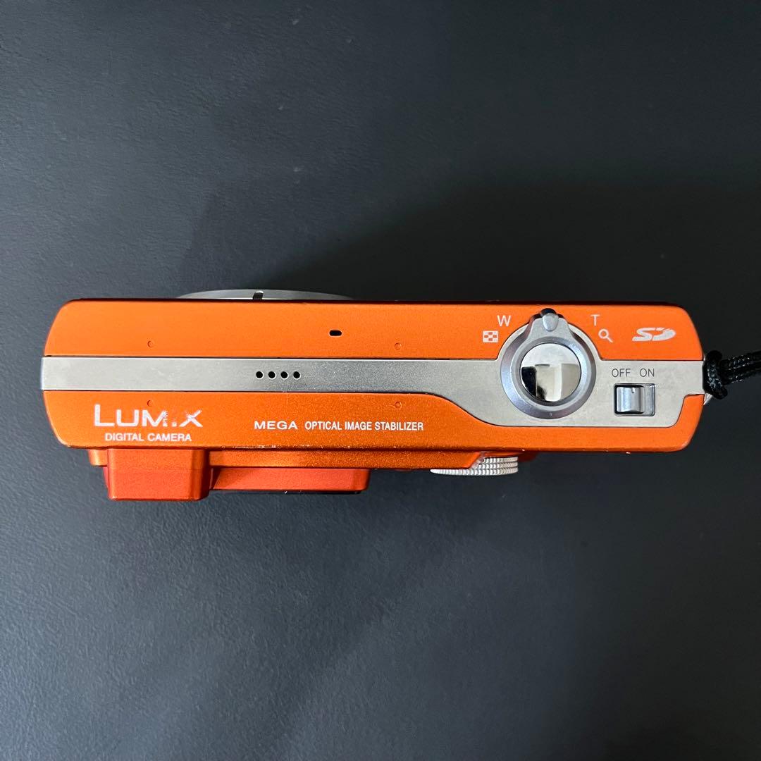 【動作確認済/極美品】Panasonic LUMIX DMC-FX1 オレンジ