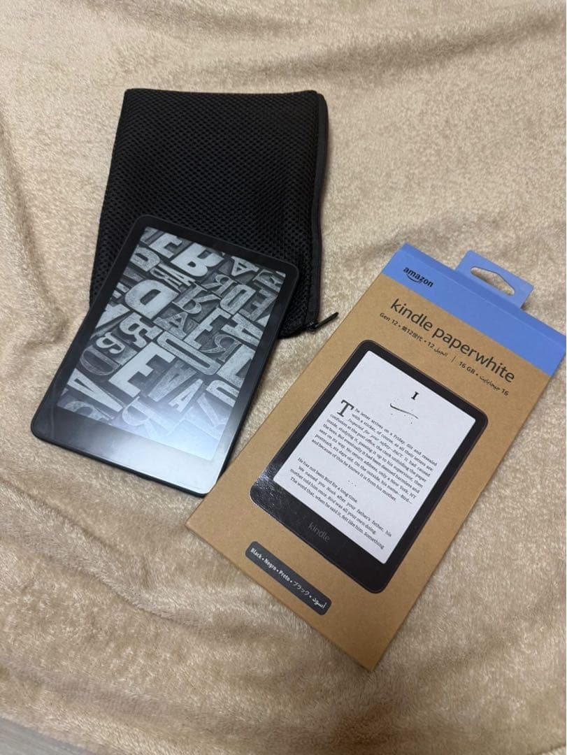 Kindle Paperwhite 16GB ブラック 専用ケース付き