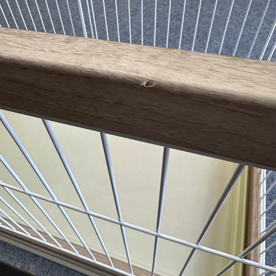 アイリスオーヤマ ウッディサークル ロータイプ PWSR-1260LV 小型犬用