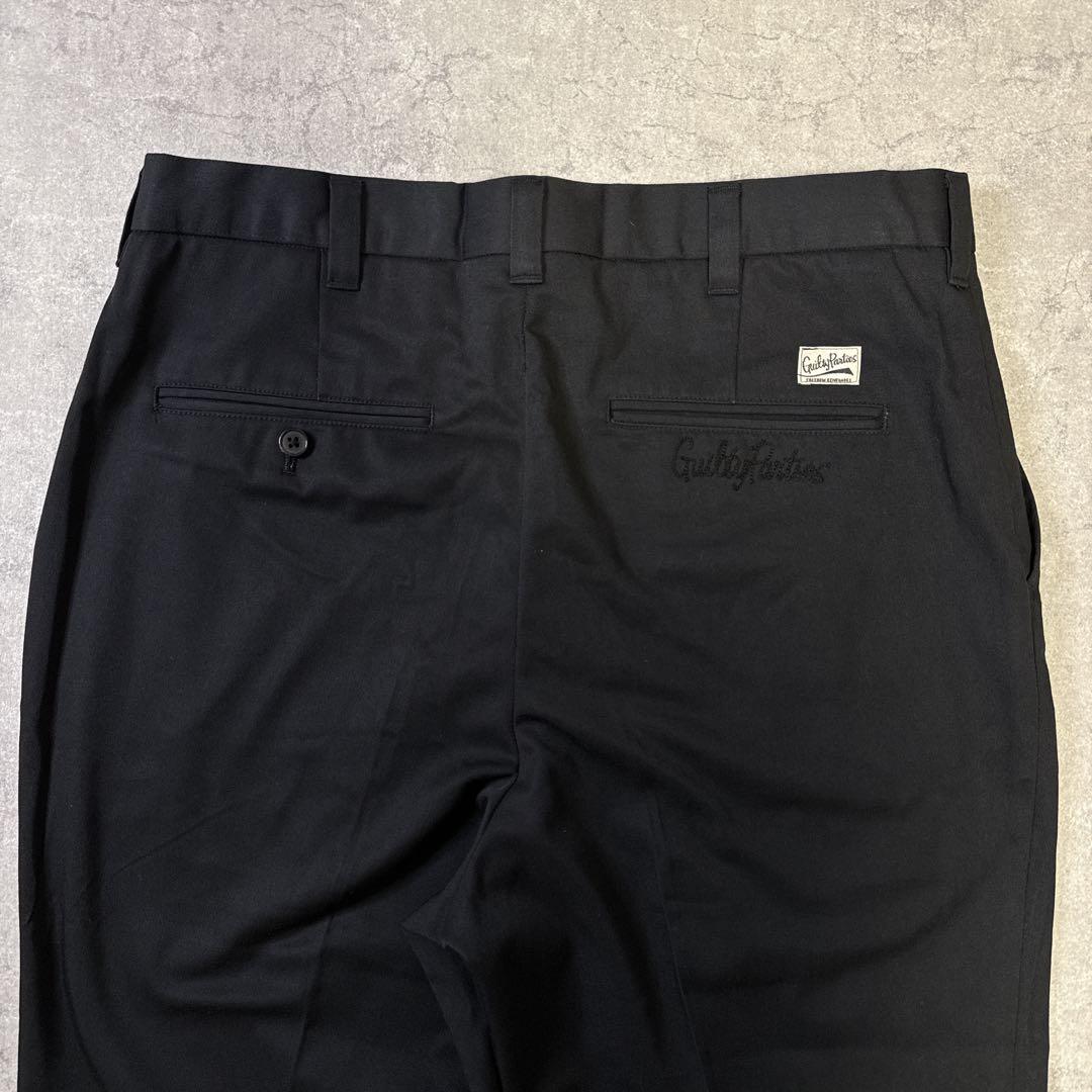 【XL】WACKO MARIA ワコマリア T/C チノトラウザーズ 黒