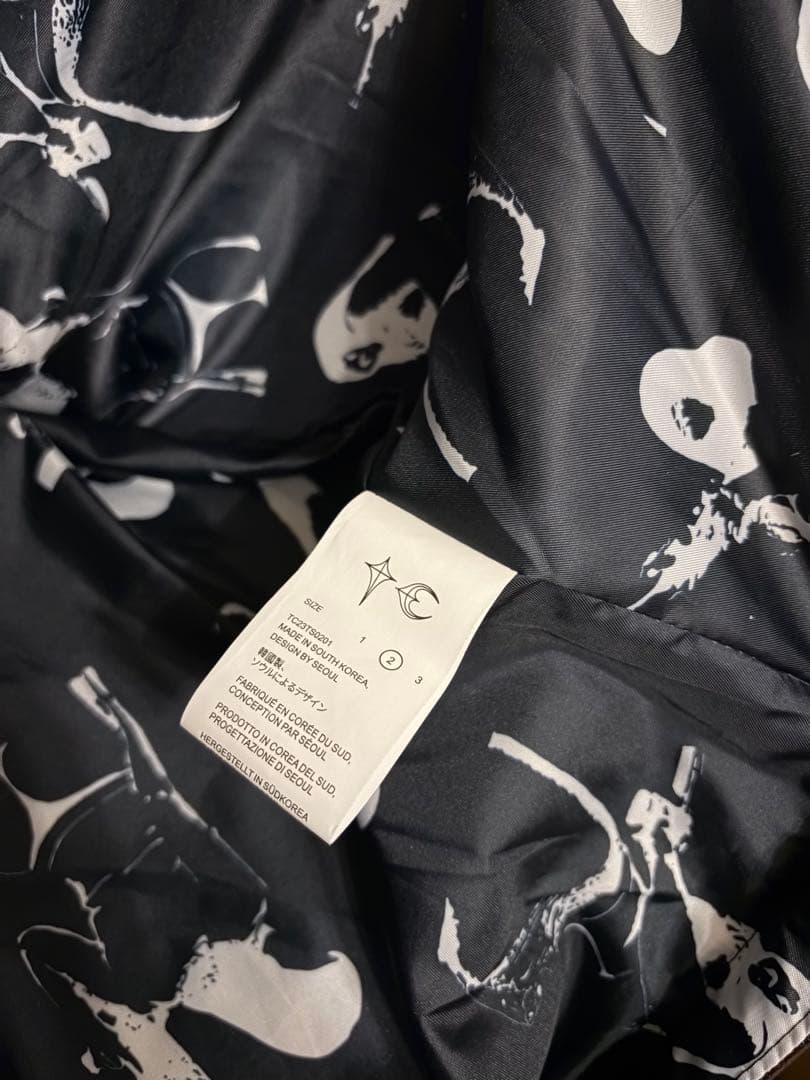 Thug Club 黒 ダウンジャケット