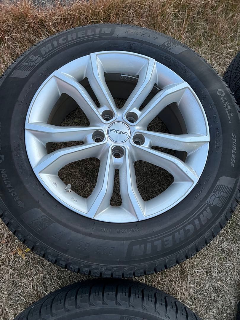 NX等 2019年製 17インチ ミシュラン X-ICE3+ 225/65R17