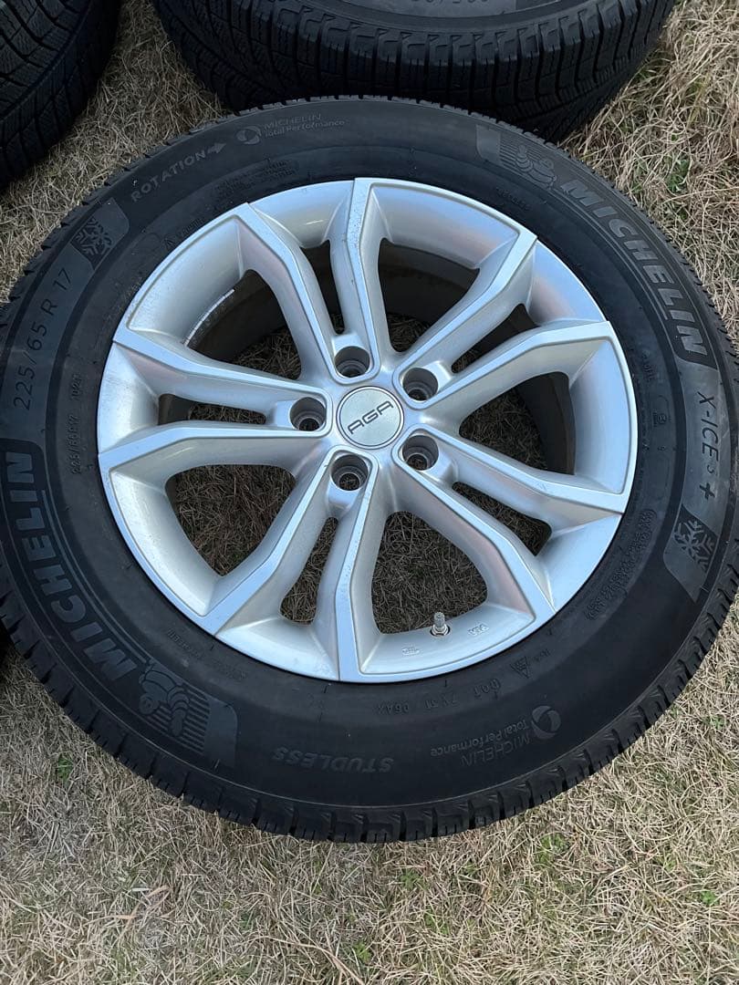 NX等 2019年製 17インチ ミシュラン X-ICE3+ 225/65R17