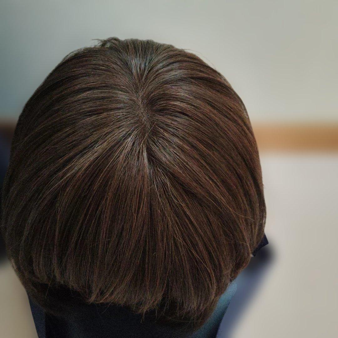 アデランス フォンティーヌ ウィッグ ショートボブ　マットブラウン