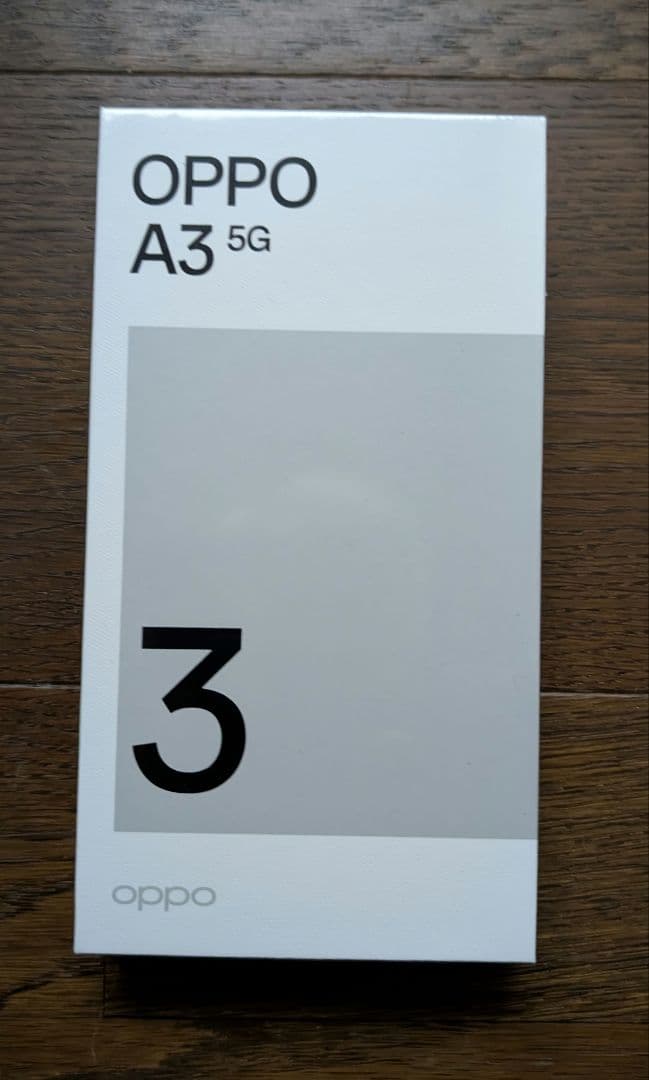 【新品】シュリンク未開封 OPPO A3 5G 128GB ブラック