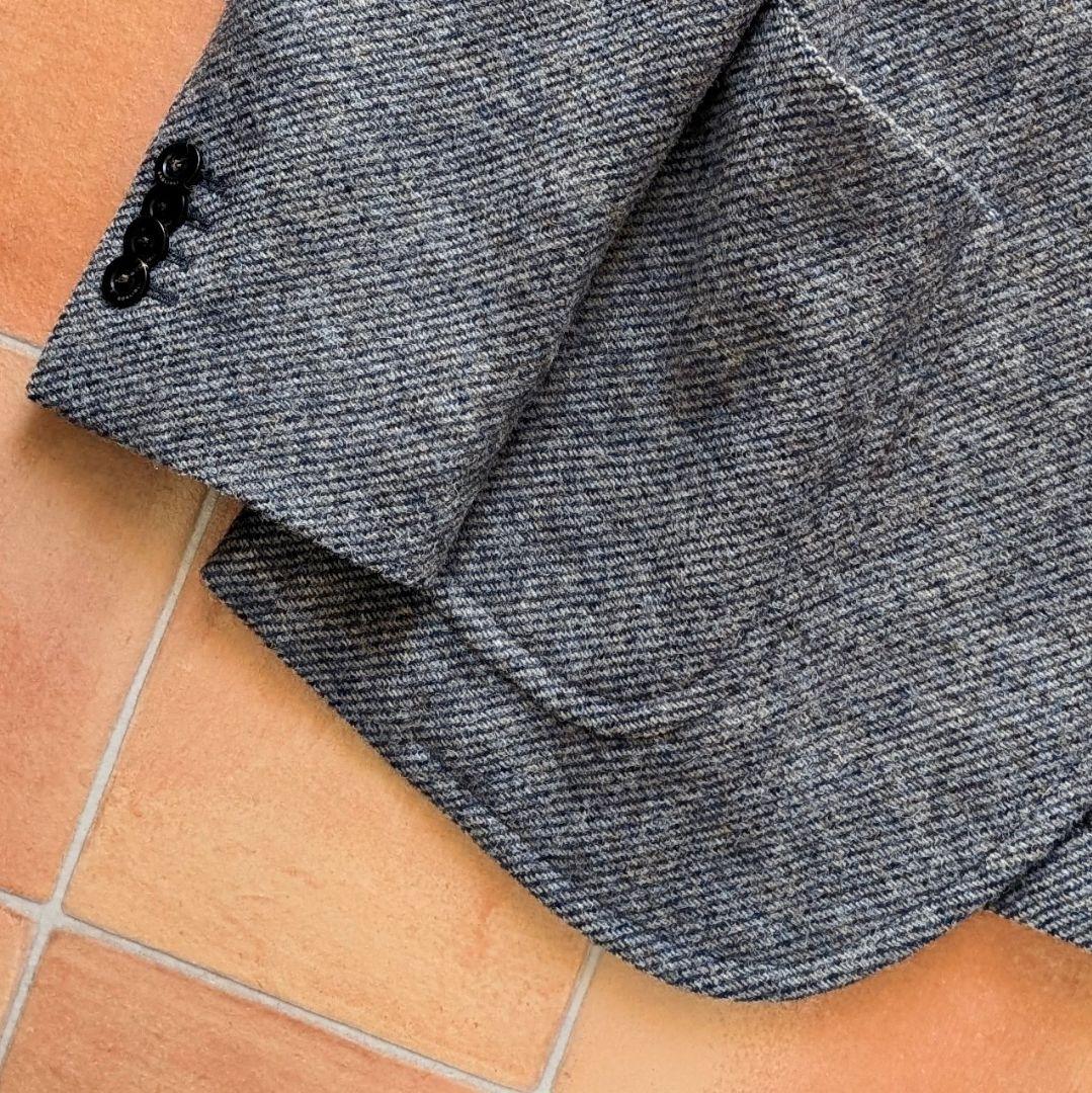 【近年モデル】BOGLIOLI ジャケット ソフトツイード グレー フランネル