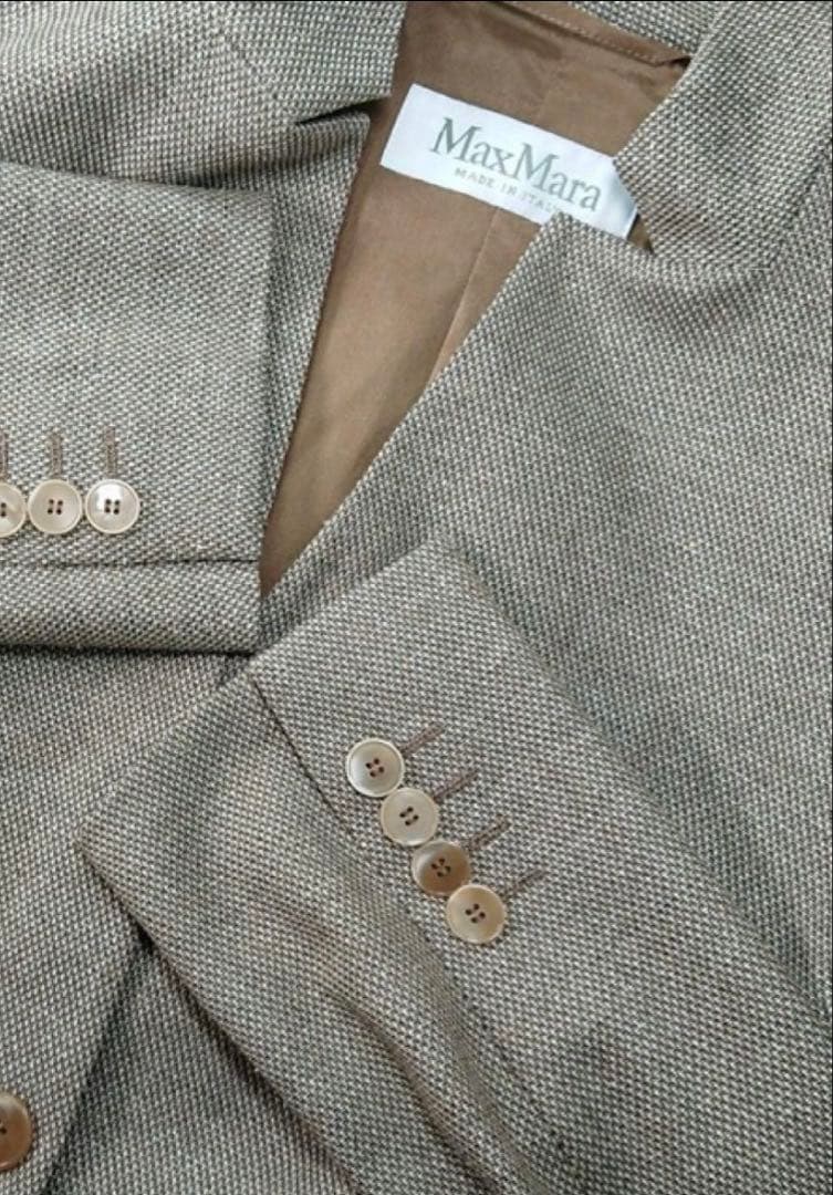 Max Mara マックスマーラ　テーラードジャケット　白タグ