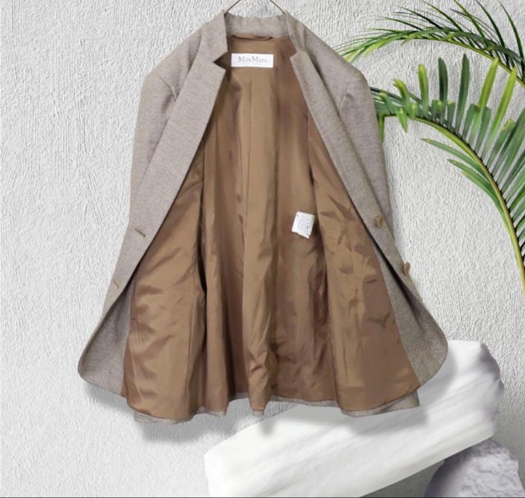 Max Mara マックスマーラ　テーラードジャケット　白タグ