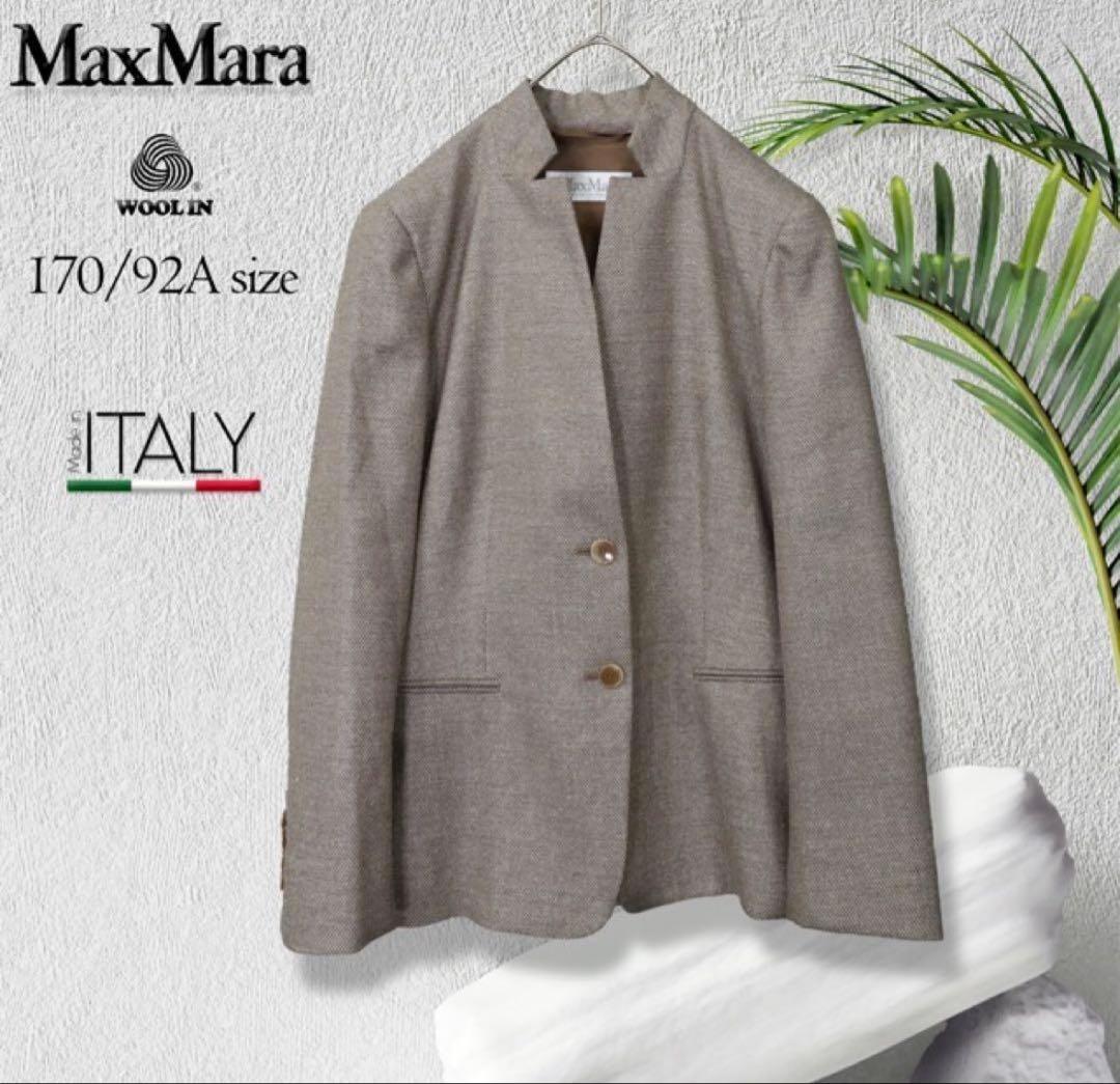 Max Mara マックスマーラ　テーラードジャケット　白タグ
