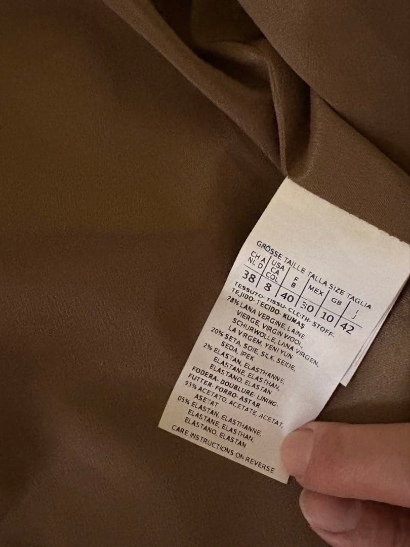 Max Mara マックスマーラ　テーラードジャケット　白タグ