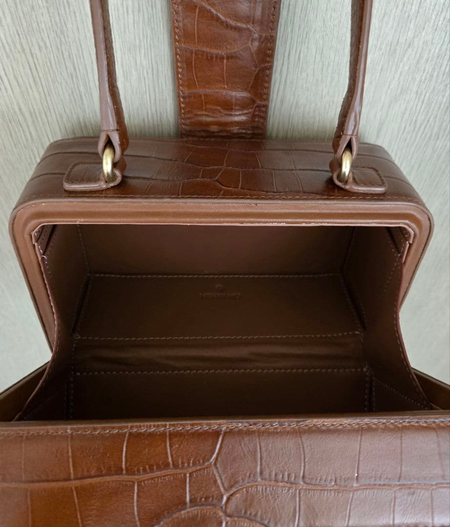 美品 ☆ MEHRY MU　メヘリームー　牛革&籐かごバッグ