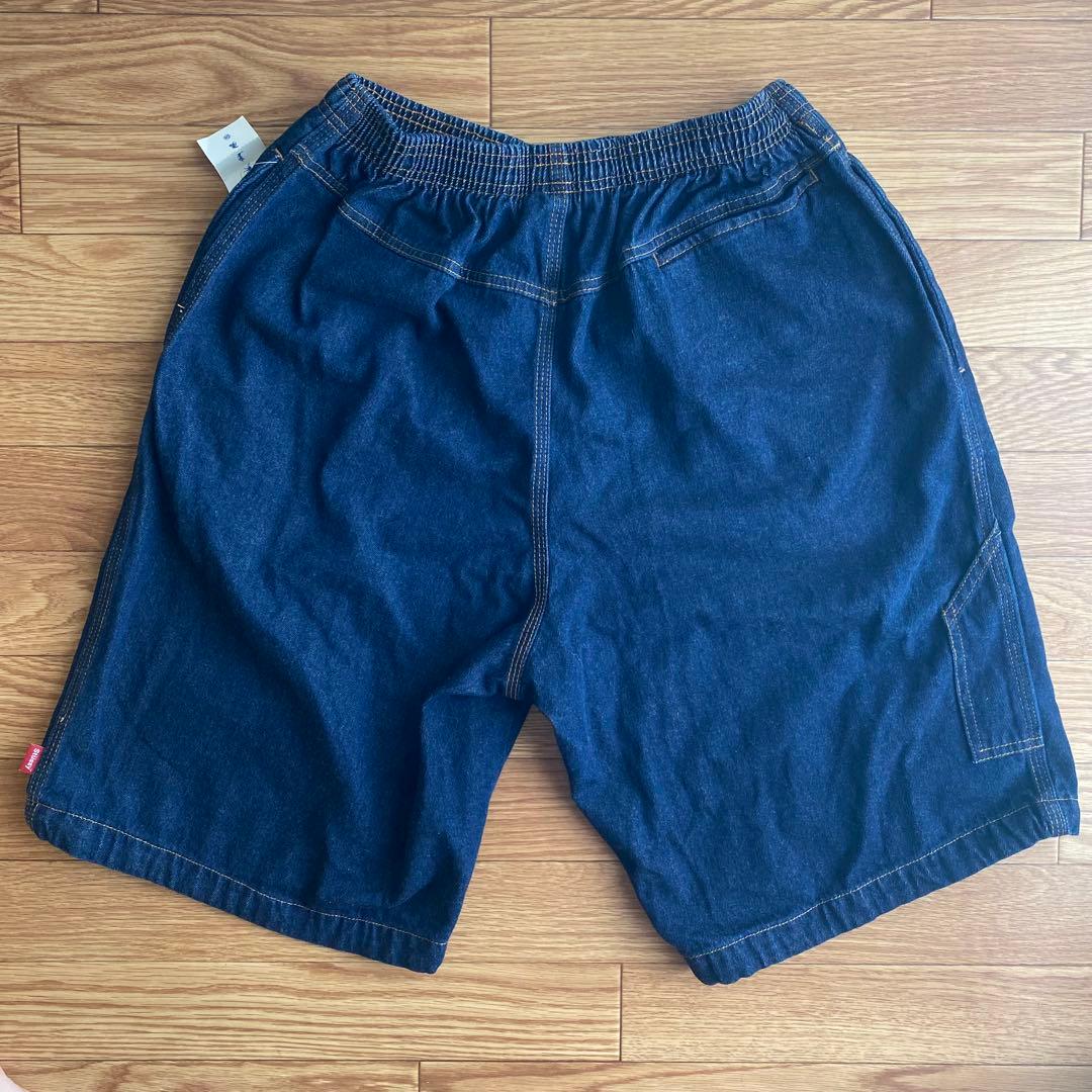 最終価格　デッドストック old stussy デニムショーツ 紺タグUSA製