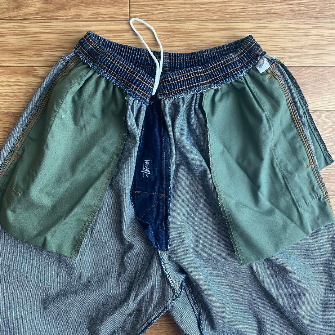 最終価格　デッドストック old stussy デニムショーツ 紺タグUSA製