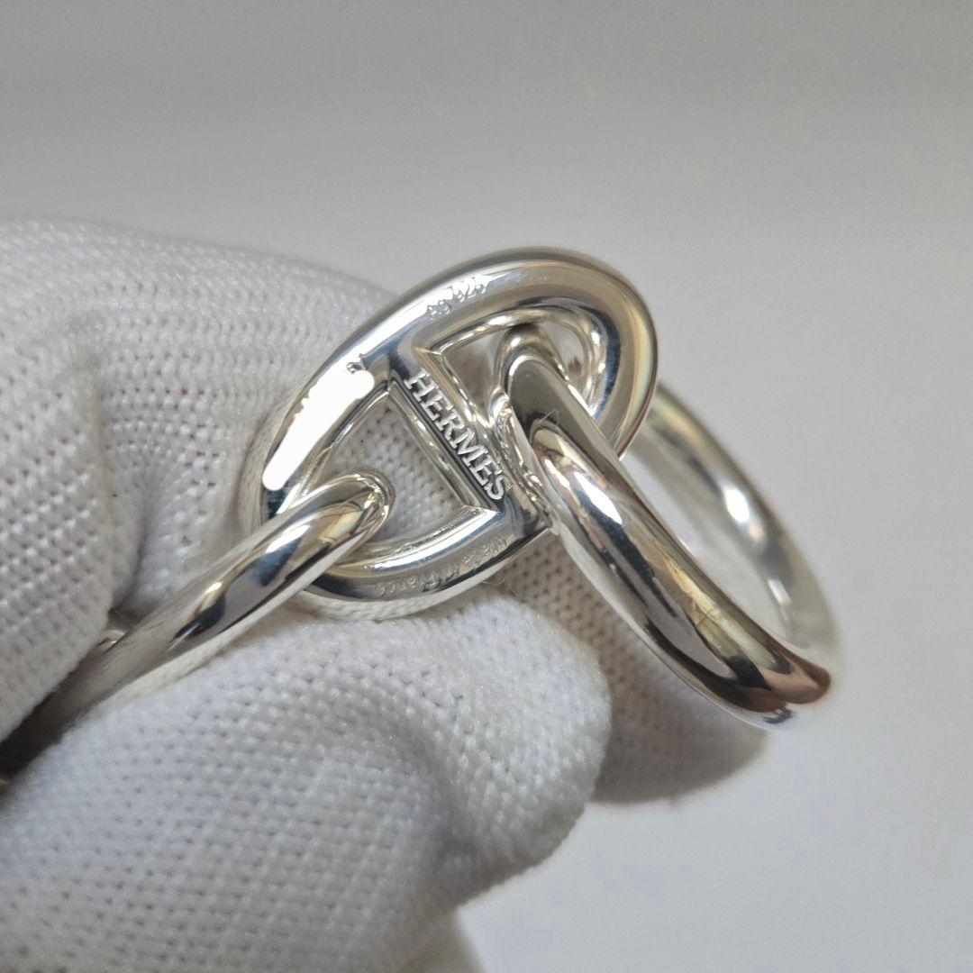 【新品未使用】HERMES TGM12コマ シェーヌダンクル ブレスレット