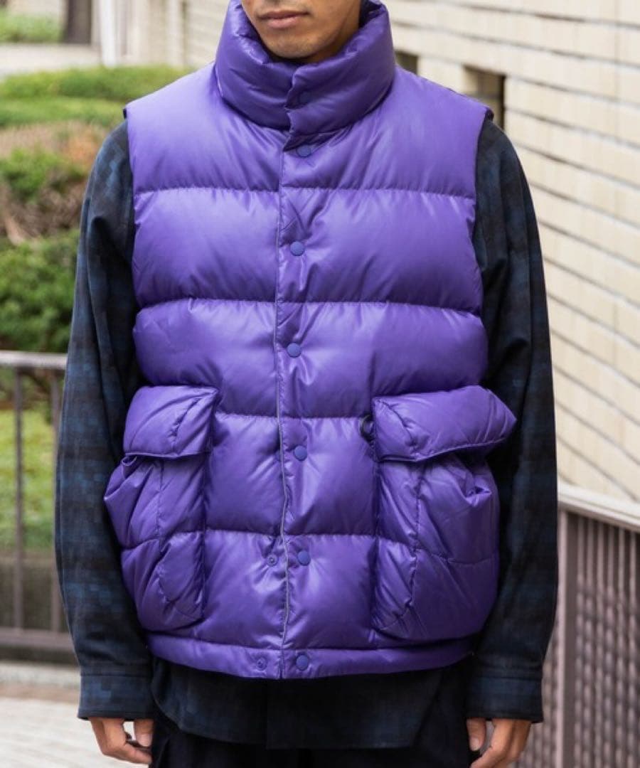 【daiwa pier39】TECH BACK PACKER DOWN VEST