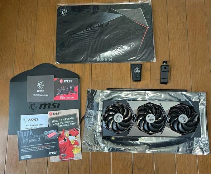 グラフィックボード・グラボ・ビデオカード MSI RTX 3080Ti SUPRIM X 12GB