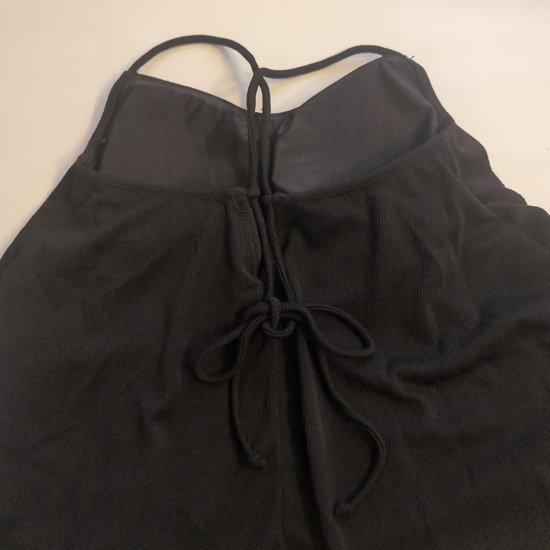 三愛水着楽園　水着 ３点セットSan-ai Resort　ブラックМ