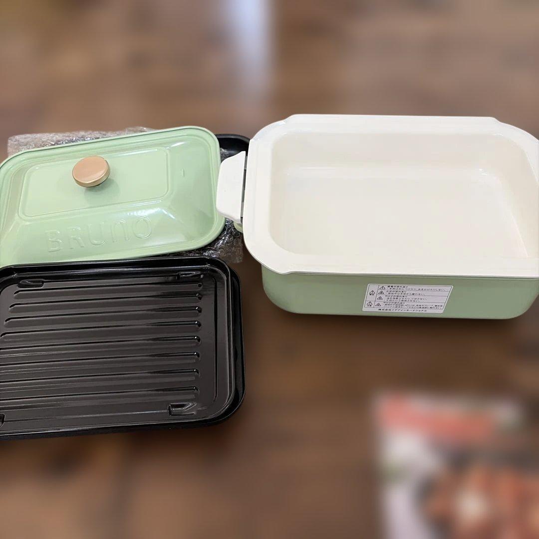 BRUNOブルーノコンパクトホットプレート別売り鍋とプレートセット★早い者勝ち