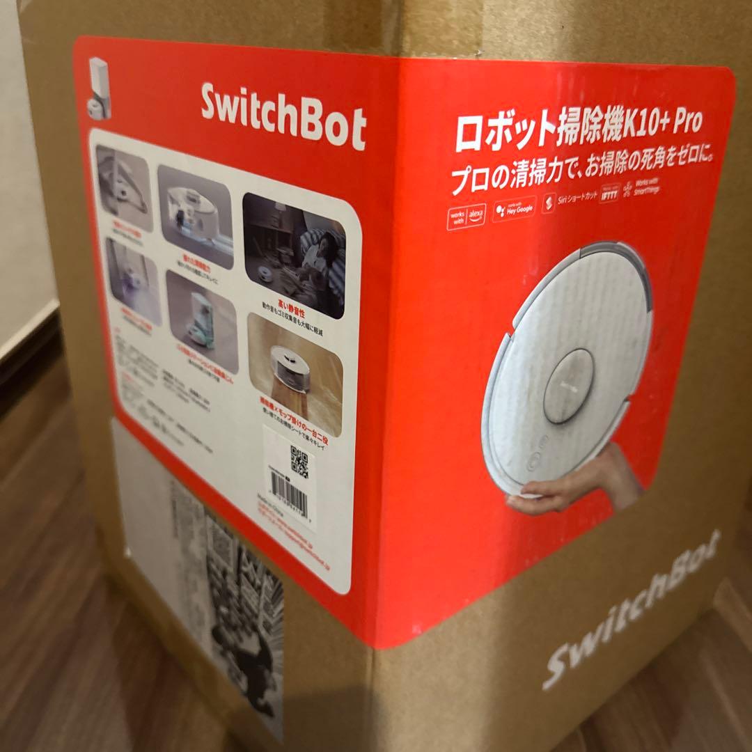 SwitchBot ロボット掃除機 K10+ Pro 本体