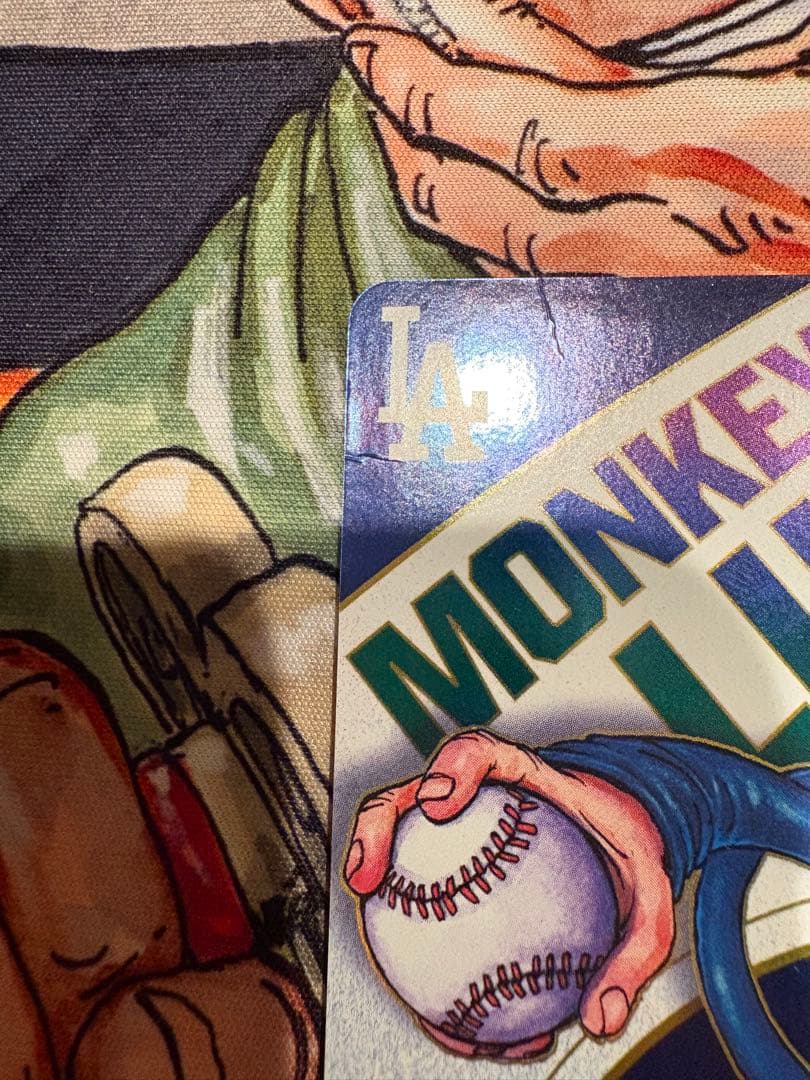 ドジャースコラボ　ONE PIECE モンキー・D・ルフィ カード