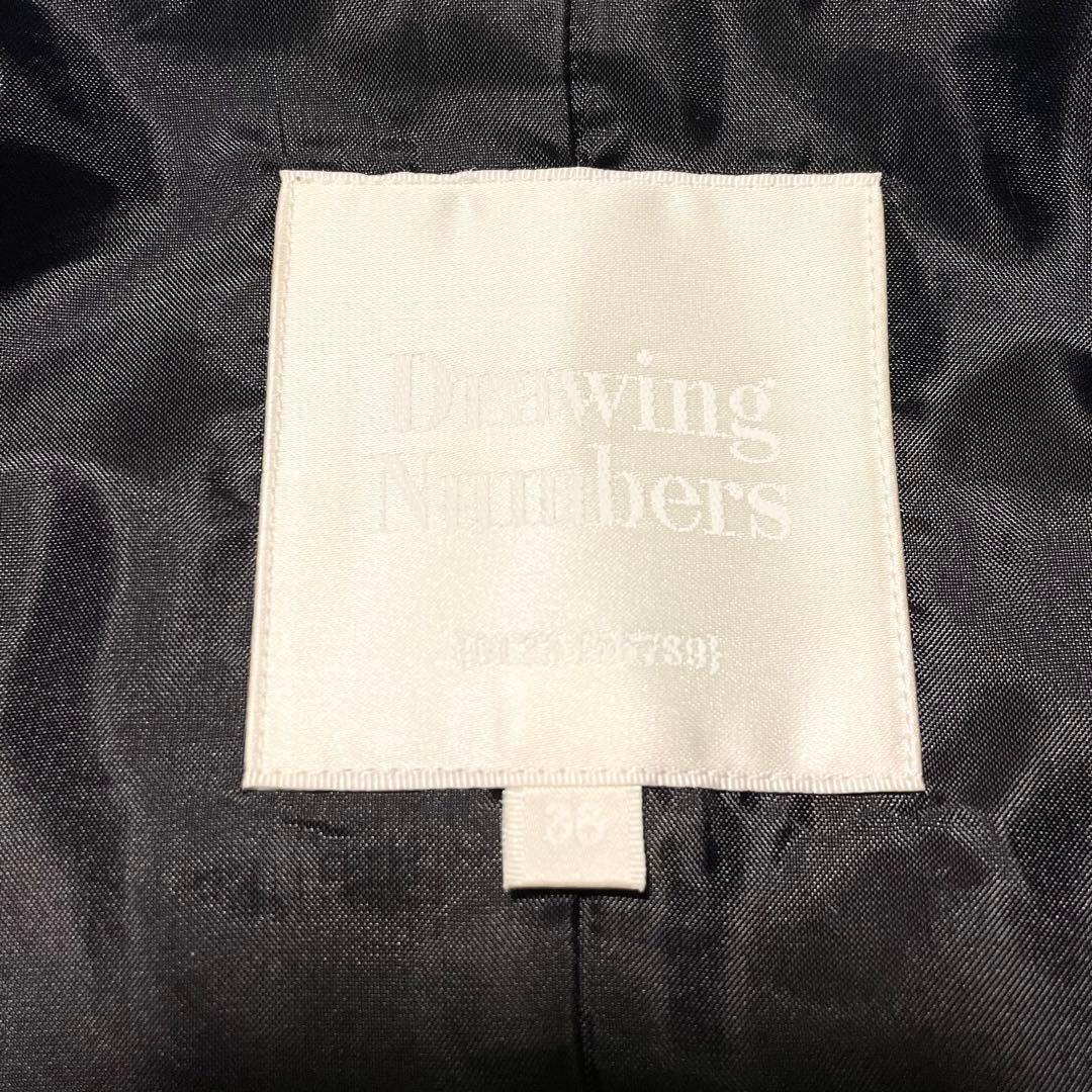 Drawing Numbers テーラード ジャケット　ストライプ