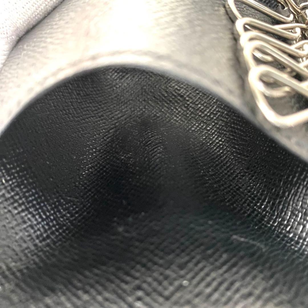 ルイ ヴィトン◎ミュルティクレ6 ダミエ グラフィット キーケース　6連 黒