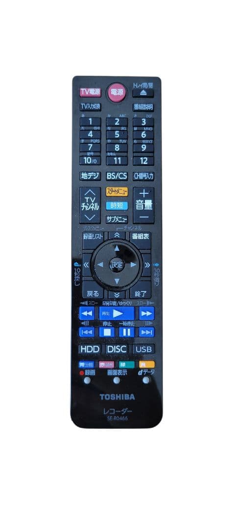 【美品】18年製　東芝 REGZAブルーレイ 形名:DBR-E1007