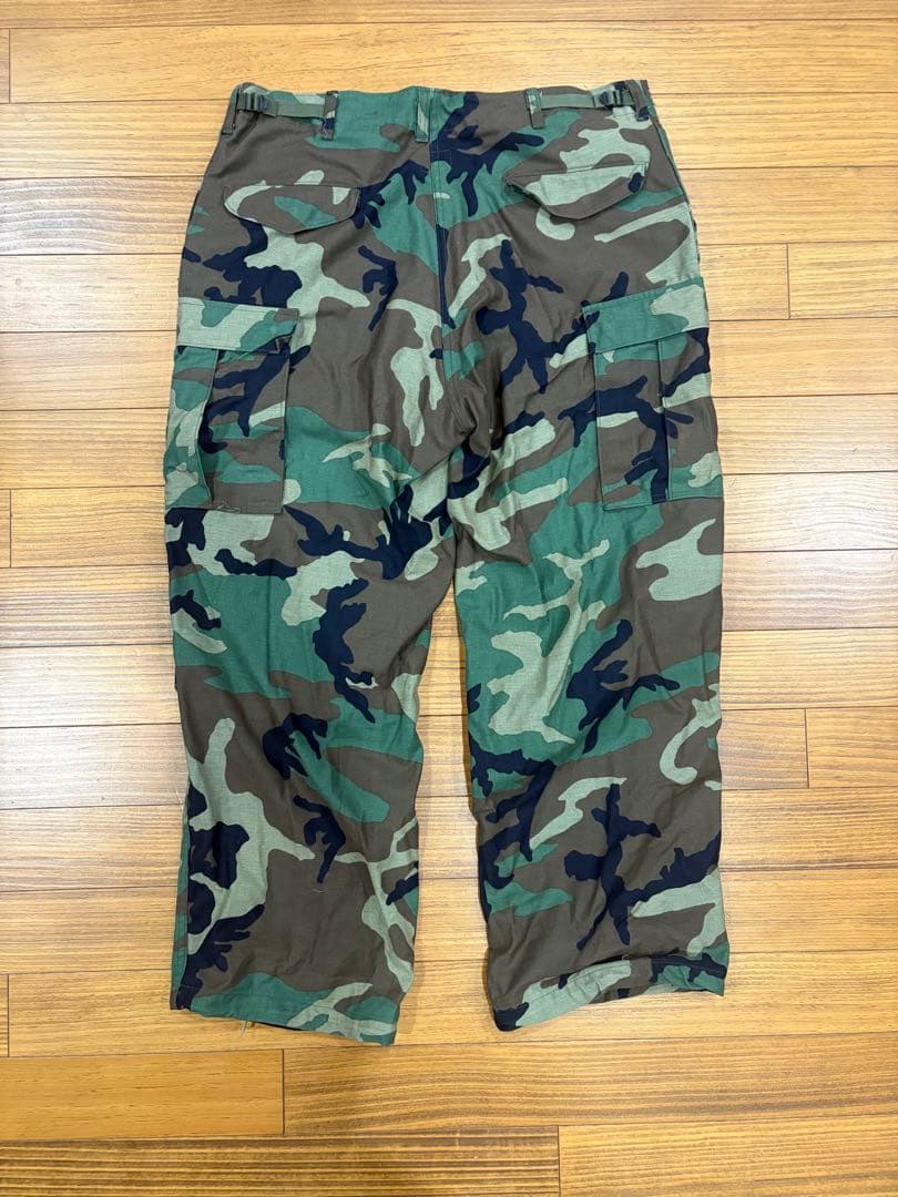 米軍M-65フィールドカーゴパンツ　ウッドランドカモ　LARGE-REGULAR