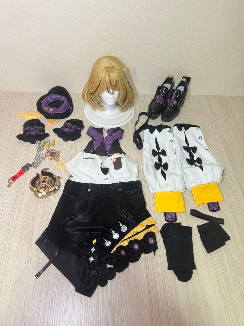 【即納】ゼンゼロ イドリー コスプレ衣装 ウィッグ　靴　尻尾付き