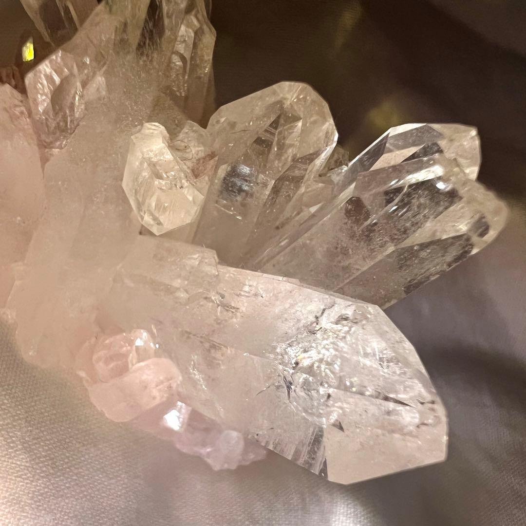 ピンクレムリアンクォーツクラスター