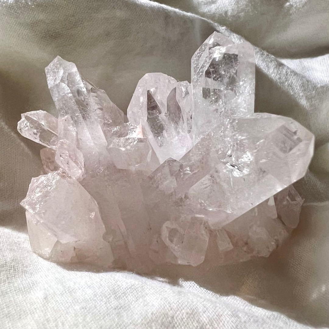 ピンクレムリアンクォーツクラスター