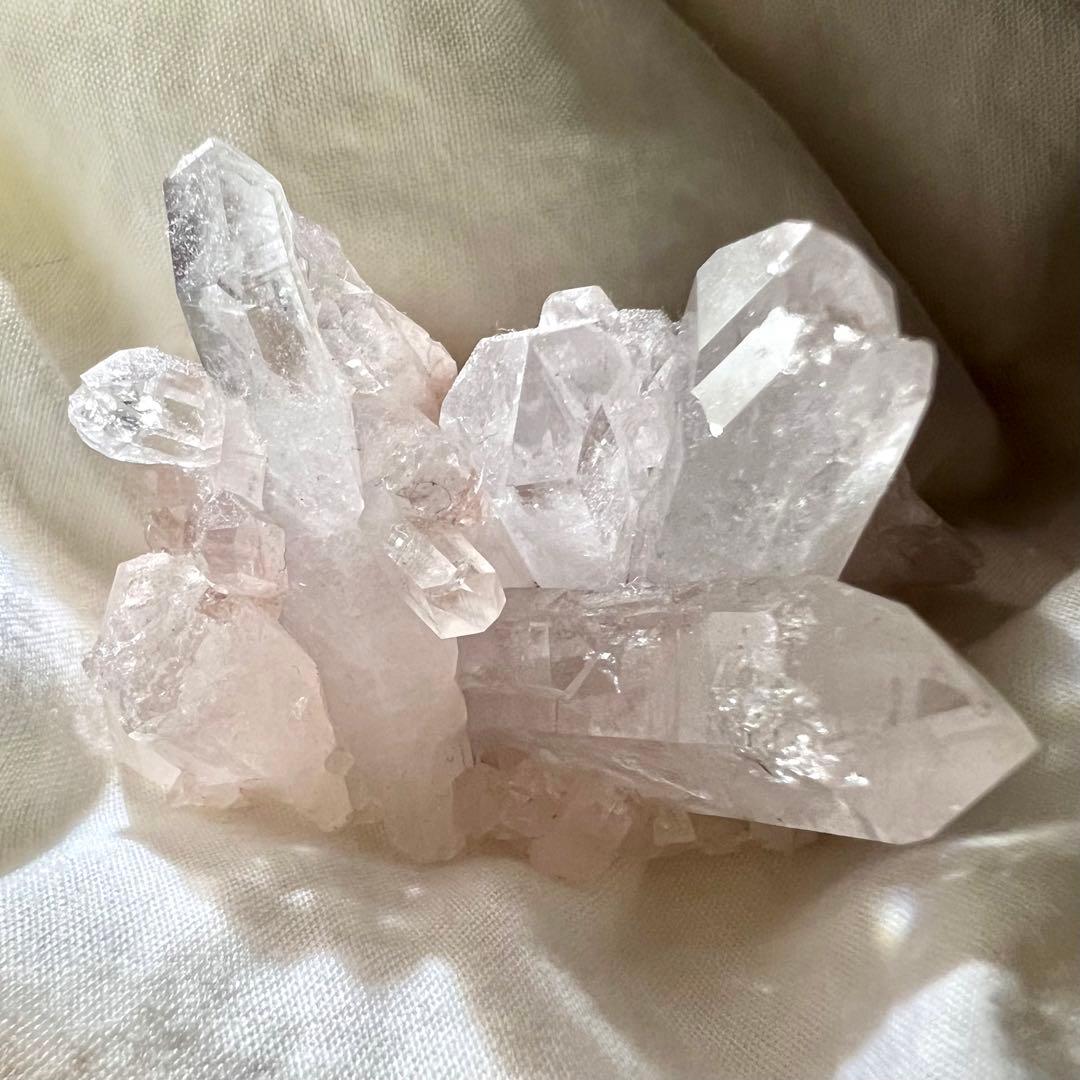 ピンクレムリアンクォーツクラスター