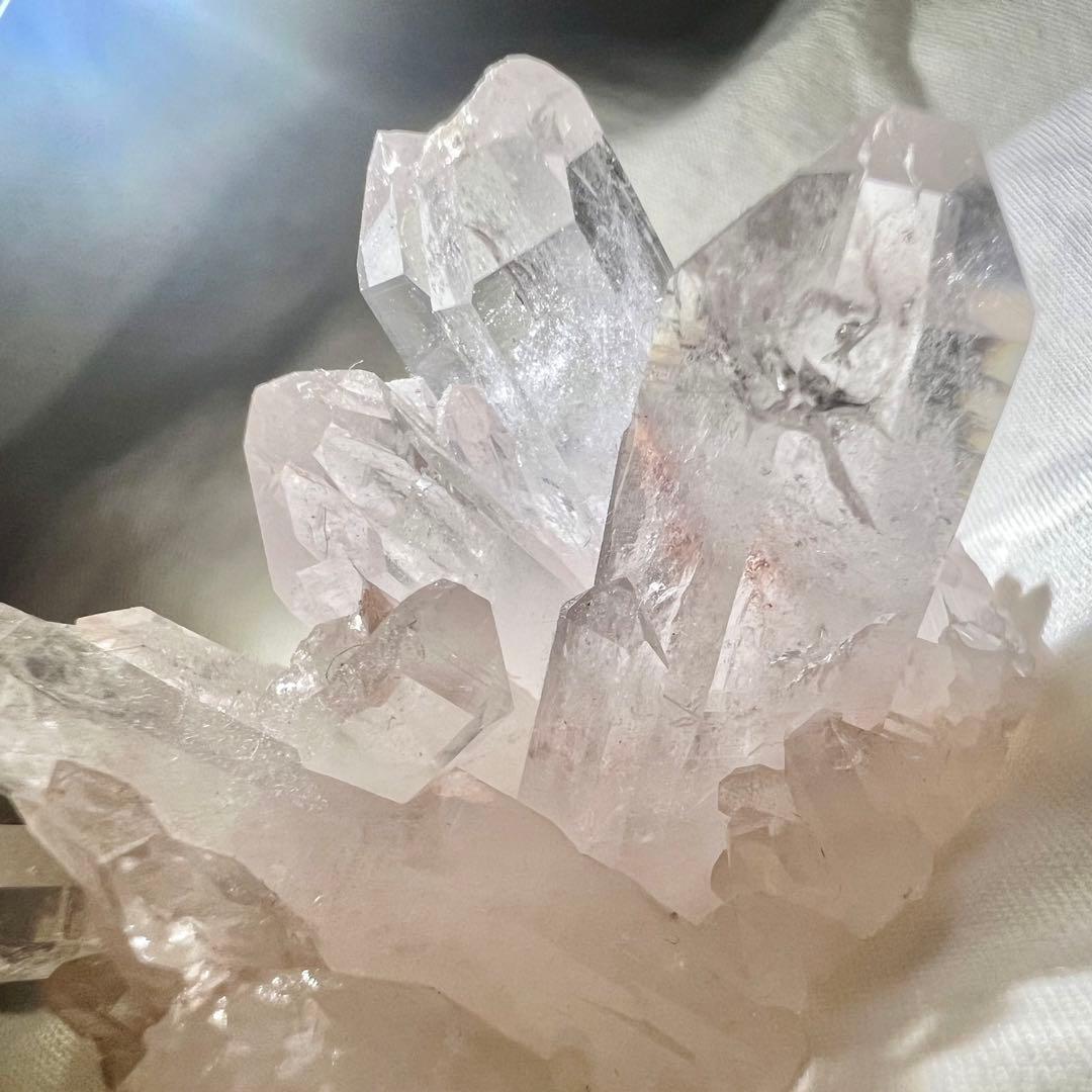 ピンクレムリアンクォーツクラスター