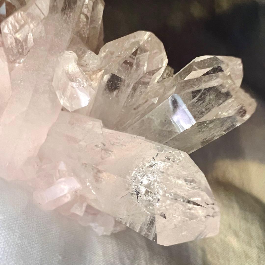 ピンクレムリアンクォーツクラスター