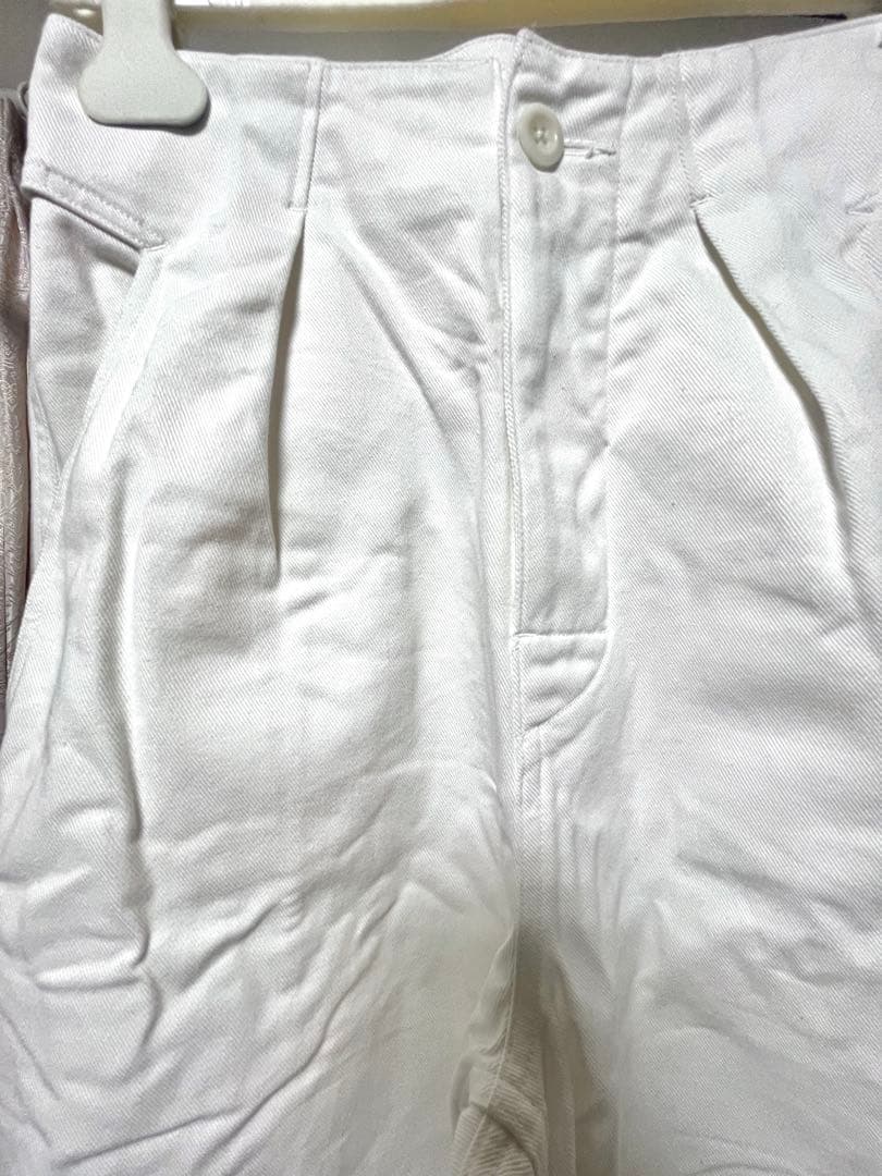 佐々さま専用　MHL. SOFT COTTON DRILL チノパン　白