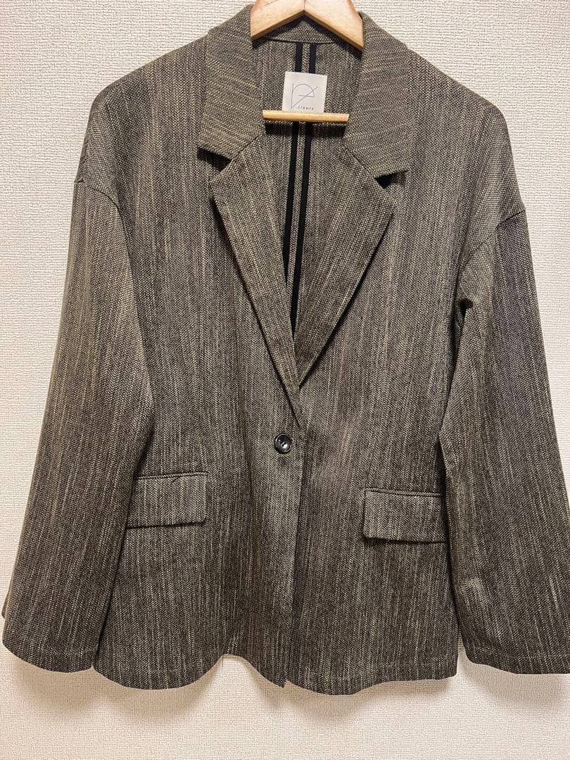 crewre ツイーディヘリンボンジャケット