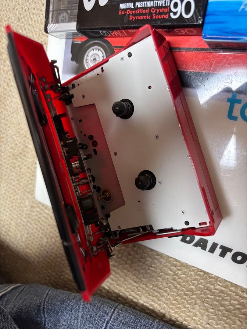 ナショナル　RQ-J2　WORLD WAY　通電確認　ウォークマン　ジャンク品